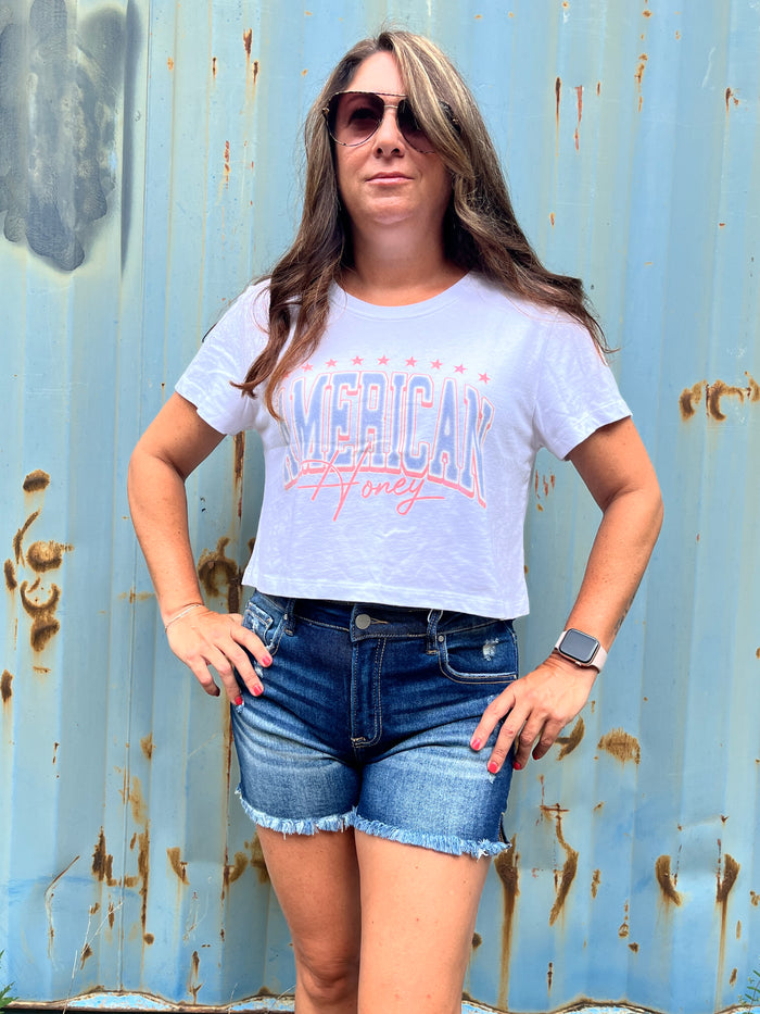 American Honey Crop Tee