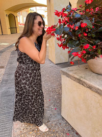 Sleeveless Floral Maxi