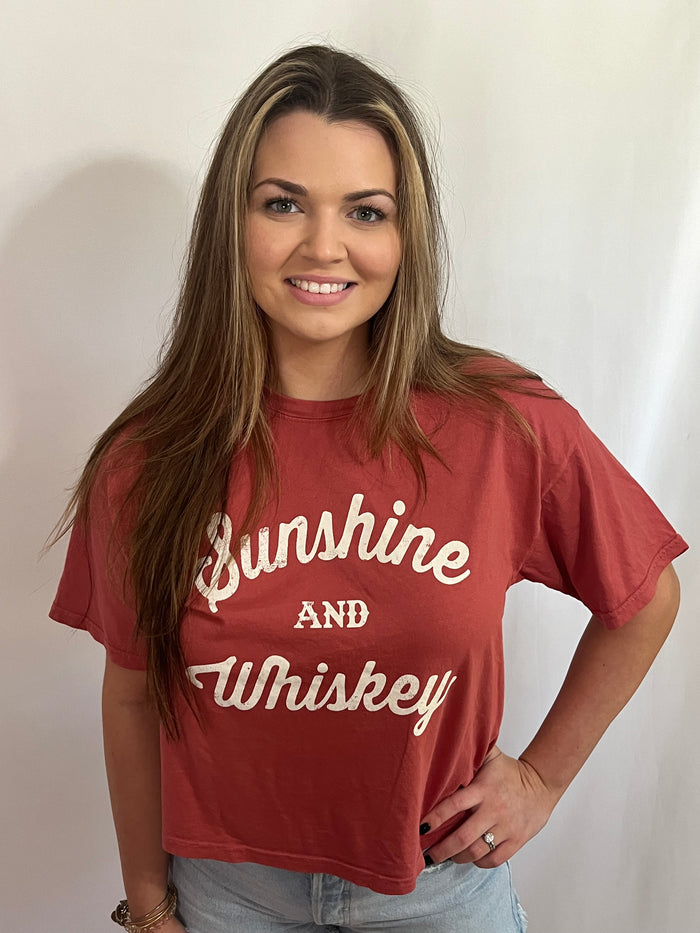 Sunshine & Whiskey Graphic Tee