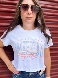 American Honey Crop Tee