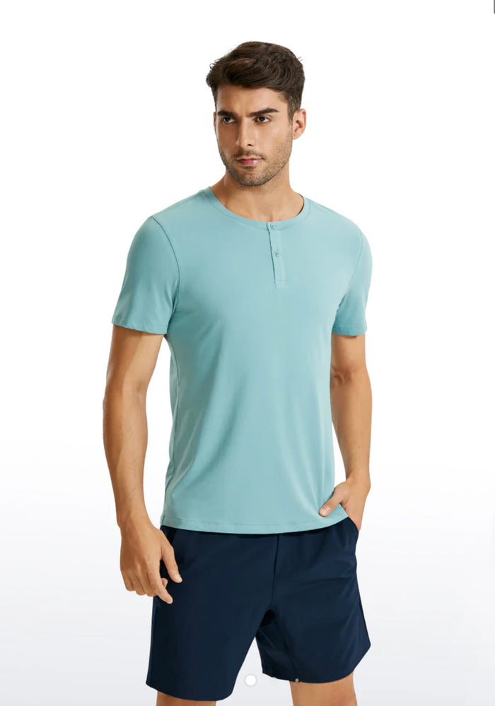 Pima Cotton Henley