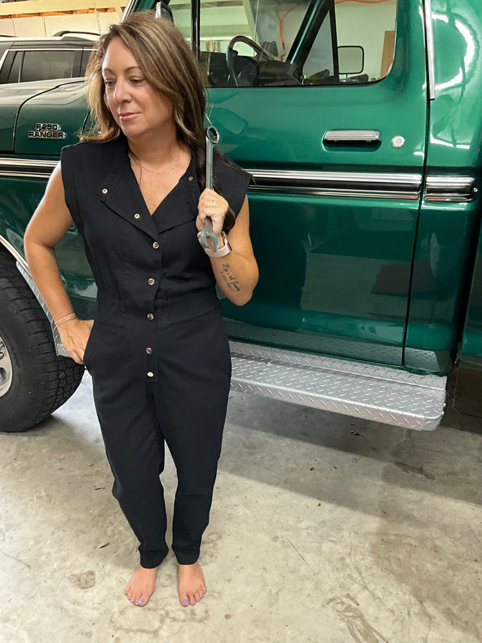 BLK Cargo Jumpsuit